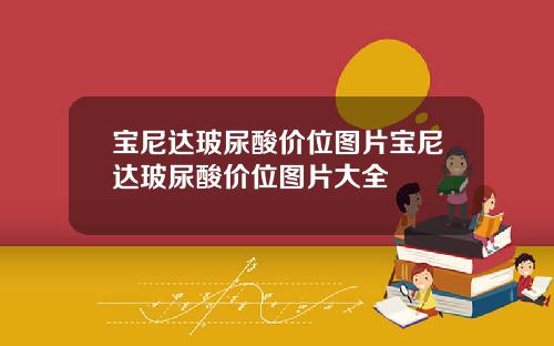 宝尼达玻尿酸价位图片宝尼达玻尿酸价位图片大全