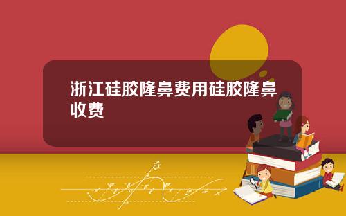 浙江硅胶隆鼻费用硅胶隆鼻收费