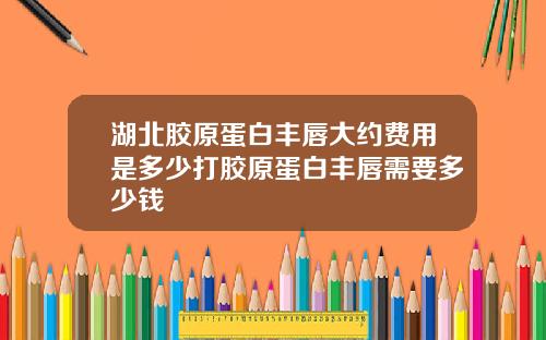 湖北胶原蛋白丰唇大约费用是多少打胶原蛋白丰唇需要多少钱