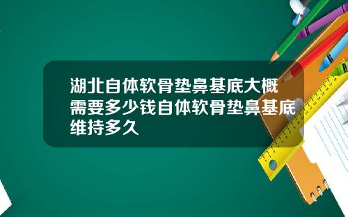 湖北自体软骨垫鼻基底大概需要多少钱自体软骨垫鼻基底维持多久