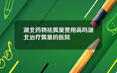 湖北药物祛狐臭费用高吗湖北治疗狐臭的医院