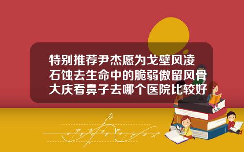 特别推荐尹杰愿为戈壁风凌石蚀去生命中的脆弱傲留风骨大庆看鼻子去哪个医院比较好