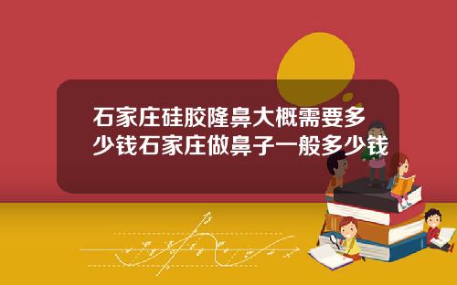石家庄硅胶隆鼻大概需要多少钱石家庄做鼻子一般多少钱