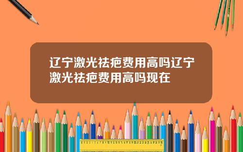 辽宁激光祛疤费用高吗辽宁激光祛疤费用高吗现在