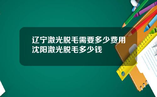 辽宁激光脱毛需要多少费用沈阳激光脱毛多少钱