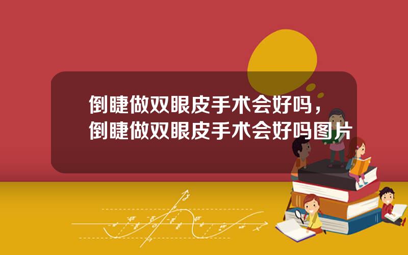倒睫做双眼皮手术会好吗，倒睫做双眼皮手术会好吗图片